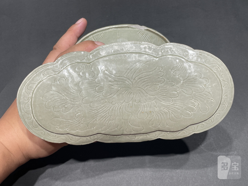 明 越窑青瓷鹿型脉枕 - 图6